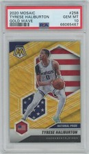 2020 Mosaic Basketball Tyrese Haliburton National Pride Gold Wave Prizm PSA 10 