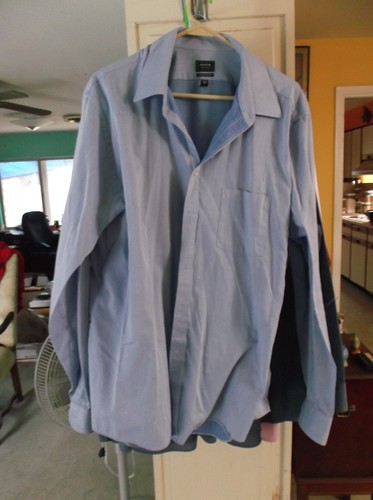 6 MEN'S LS DRESS SHIRTS DRY CLEANED ARROW STAFFORD GEORGE CRAFT PEOPLE POCKETS - Picture 23 of 24
