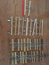 38 Vintage Wooden Pants Hangars