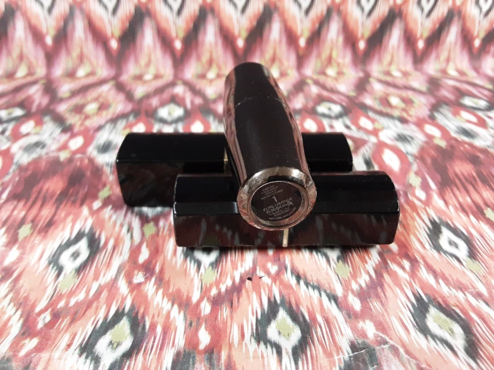 Lápiz labial Shiseido Rouge naranja puro 1 nuevo dañado  Foto 3 de 4