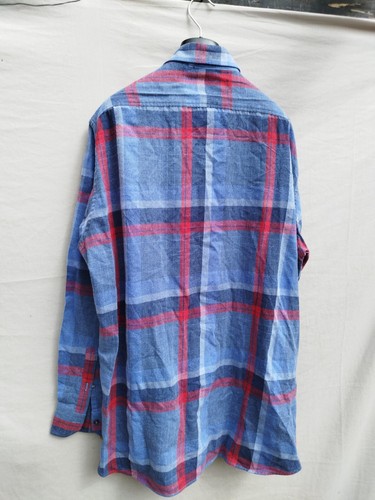 2 X BISSE 1976 CHEQUERED SHIRTS LONG SLEEVE XXL REGULAR - Picture 4 of 8