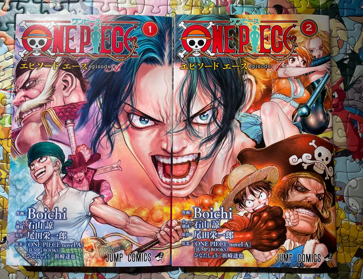 one piece episode a volumi 1-2 lingua giapponese