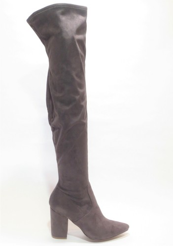 Steve Madden Rational Over the Knee High Heel Boots Tan/ Burgundy / Black / Gray - Picture 34 of 34