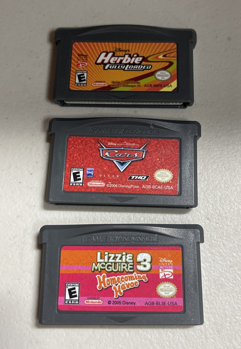 ゲームボーイアドバンス 3本セット Lot 3 GBA Nintendo Game Boy