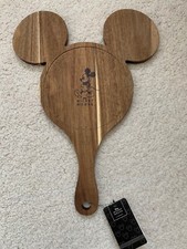 BNWT Primark Home Disney Mickey Mouse Shaped Wooden Serving Board 