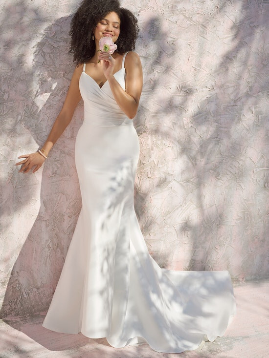 long pink dress bridesmaid BABARONI Chiffon Dusk Dresses Plunging V-Neck Floor-length Sleeve with Slit A-line, Dusk / US18 Party Invitations, Custom Printed WHS_AUG_2026 Size:14MR (29.5 inseam) and subtle tulle hemline
