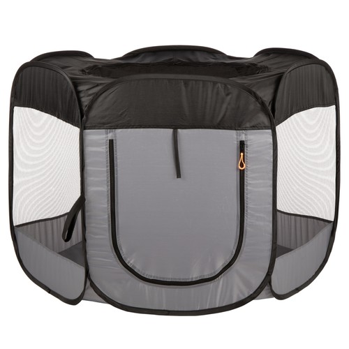 FurHaven Pet Products Medium Portable Mesh Fence (Pop-Up), Black