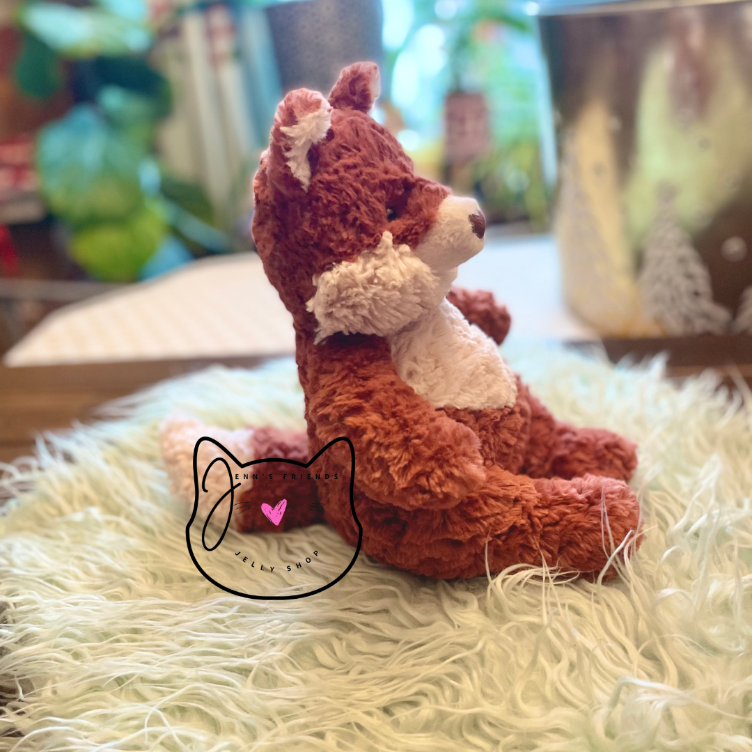 AUTHENTIC Jellycat MORTIMER FOX New BNWT RETIRED Soft Plush Toy