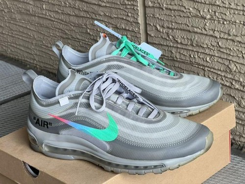 Nike The 10: Air Max 97 OG 'Off-White - Menta' Shoes - Size 9