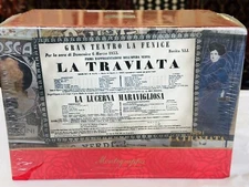 MONTEGRAPPA LA Traviata Sterling Silver Limited Edition Fountain Pen.SEALED. 