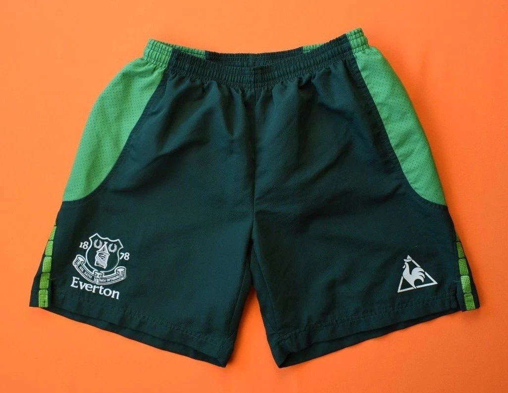 Everton England Shorts Mens Size S GreenFootball Soccer Le Coq Sportif ig93 | UK