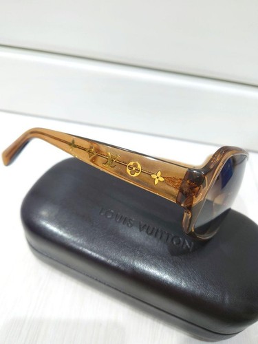 Louis Vuitton Authentic Obsession Sunglasses Z0025E Brown Lame Monogram 61□16 - Picture 3 of 6