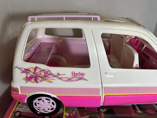 Barbie Picnic Caravan #13185 Mini Van 1995 With Accessories - Picture 14 of 18