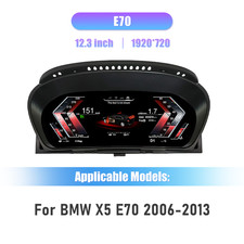 Kombiinstrument LCD f�r BMW 5 6 Series E70 E71 Tachometer virtuelles Cockpit