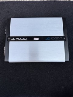 JL Audio JD1000/1 Car 1 Channel Monoblock Class D Subwoofer Amplifier 1000W