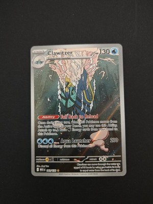 Pokémon TCG Clawitzer 141/132 Illustration Rare - Mega Evolutions Set - NM
