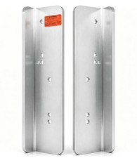 5" Vertical Extension for Outboard Motor, Static Jack Plate 5 inches, Silver