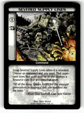 BattleTech Severed Supply Lines 1997 Wizards of the Coast CCG