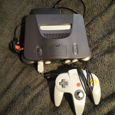 Nintendo 64 - Power cable and N64 Controller