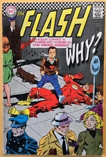 The Flash 171 VG- (3.5) J.L.A, Green Lantern & Atom Flashbacks! DC Comics 6/67