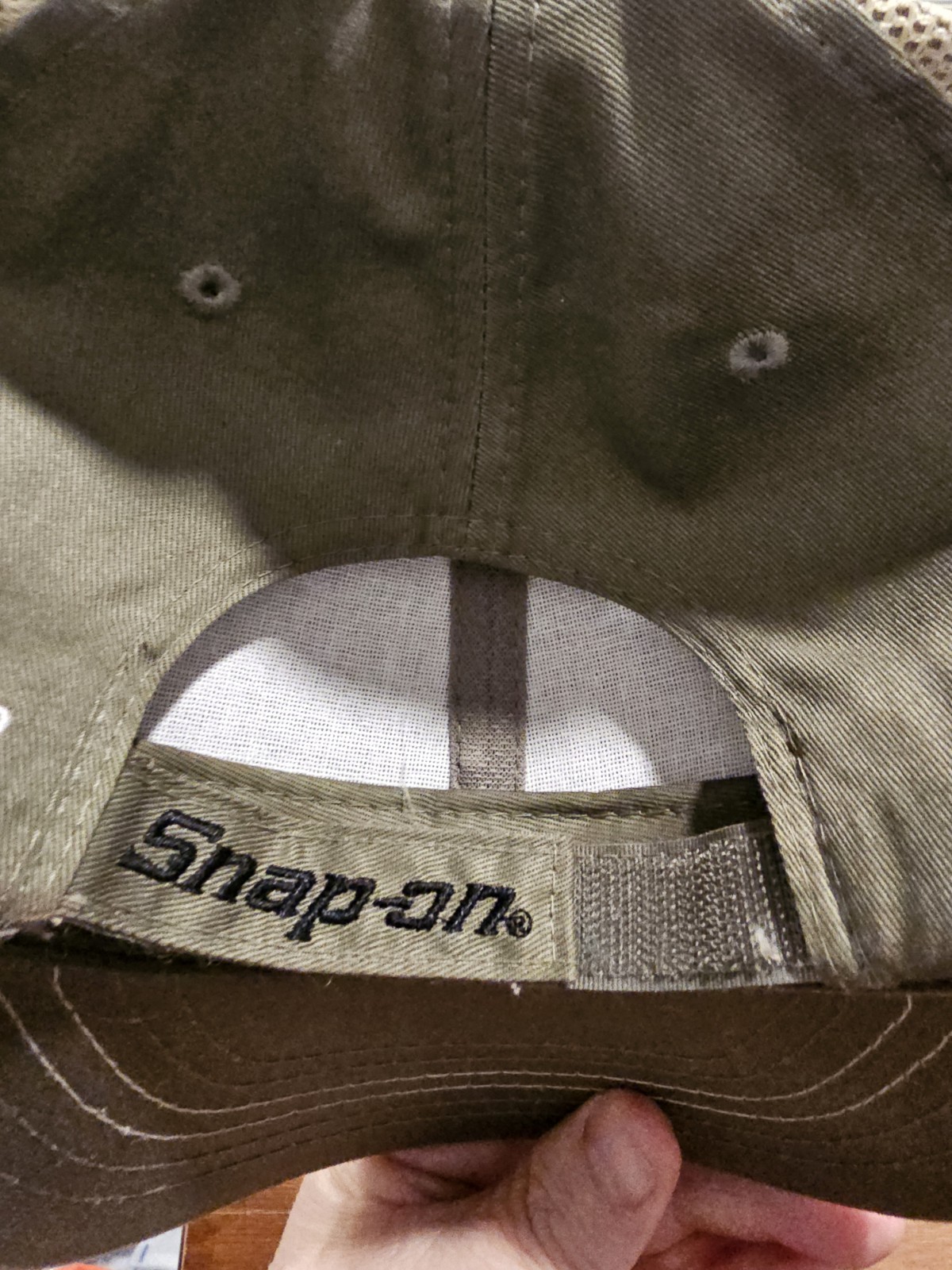 Snap On Tools Hat Cap Strap Back Flames Trucker (… - image 4