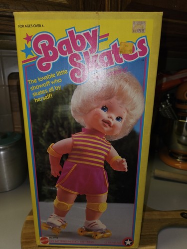 Bambola Mattel Baby Skates 1982 con scatola originale - Foto 8 di 15
