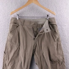 KUHL Renegade Pants Khaki Outdoor Hiking Cargo Mens 33x32 Renegade Camping