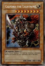 Gilford The Lightning - Secret Rare Limited Edition CT2-EN001 - MP - YuGiOh