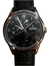 Orologio Uomo Festina Multifunction F20278 Nero-Elegante-Da revisionare