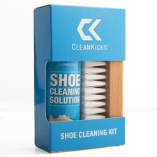 CleanKicks Shoe Cleaning Kit - Footwear Cleaner for Sneakers, 1 Pack, Brown