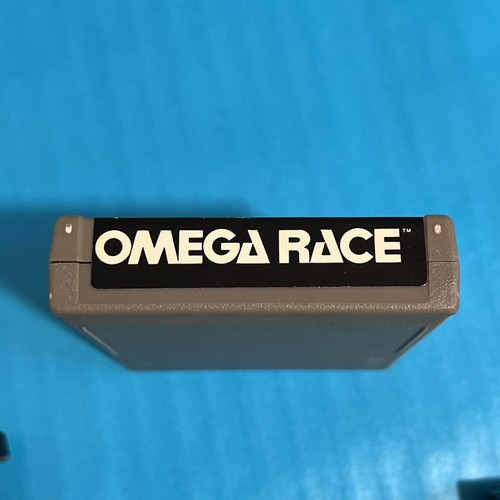 Atari 2600 Omega Race Cartridge & Booster Grip Adaptor Controller Works 100% - Picture 5 of 13
