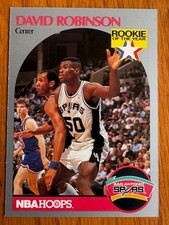 NM - 7 1990-91 NBA Hoops David Robinson # 270 - Rookie