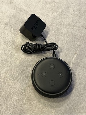Amazon Black Echo Dot C78MP8 3rd Gen Smart Speaker w/ Power Cord Tested