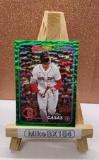 TRISTON CASAS 2024 Topps Future Stars GREEN CRACKLE 471/499 #513 Boston Red Sox