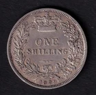 Photo of a 1879 Victoria Shilling from an eBay listing that sold on Jul 1, 2026