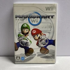 Mario Kart Wii  (Japanese) With Case And Manual  - Tested Works WJ010