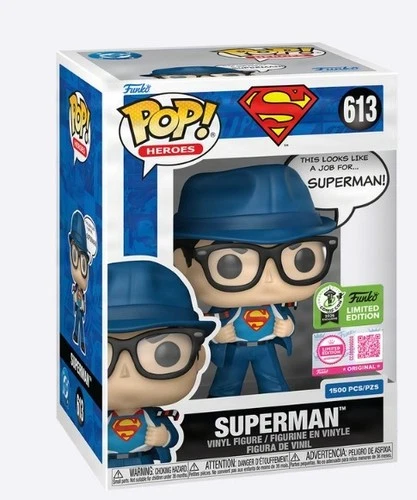 FunPop! Superman (This Looks Like a Job For) with Pop! Protector Limited Edition