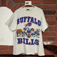 Buffalo Bills Looney Tunes Football graphic ash Shirt unisex men women KV38925