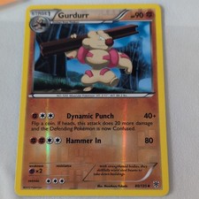 The Pokemon Company Gurdurr Dark Explorers 80/135 Reverse Holo Uncommon 90HP