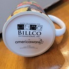 RARE 2009 Billco Embosed Rainforest Cafe Mug Animals All Around — photo 6