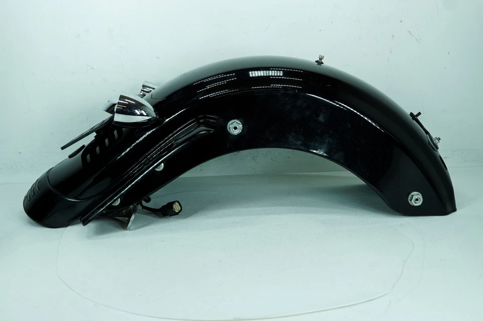 08 Harley Street Glide Touring guardabarros rueda trasera señal de giro placa de licencia 1401 Foto 3 de 4