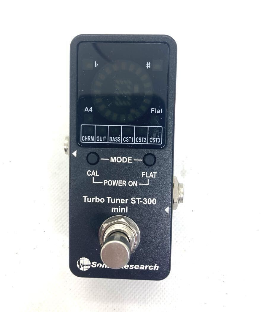 Sonic Research Turbo Tuner ST-300 MINI Effect Pedal | eBay