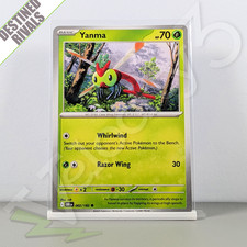 Pokemon TCG Card - Yanma 2/182 Common | Destined Rivals (2025) DRI
