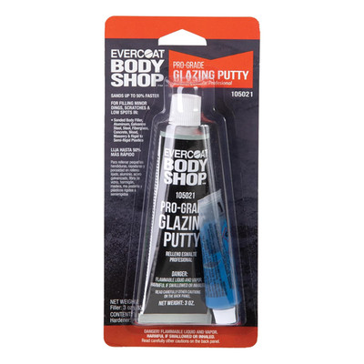 105021 Pro-Grade Glazing Putty, Stain Resistant for Minor Imperfections and Low