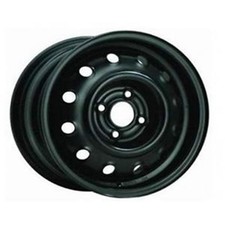 Stahlfelgen KFZ ALCAR STEEL 14" 4.5J 4x100 ET 35 54 NERO