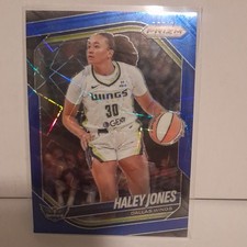 Haley Jones 2025 Panini Prizm WNBA Blue Velocity Prizm #43