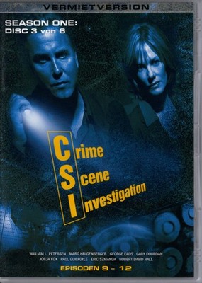 DVD - CSI : Crime Scene Investigation Season 1 Episode 9 - 12 (1 DVD's)