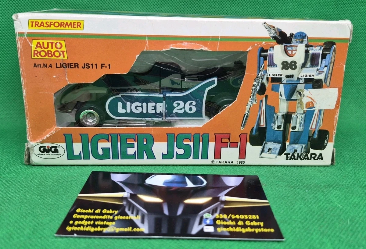 DIACLONE N°4 Pre-transformers Transformer LIGIER JS11 F-1, TAKARA 1980 JAPÓN GiG
