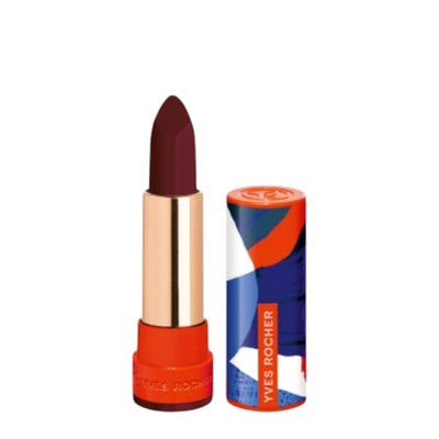 Rossetto Rouge  Mat Yves Rocher n.10 Cassis Determine effetto mat 