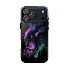 For iPhone / Galaxy / Pixel Void Serpent Venom Dragon Kaiju Phone Case